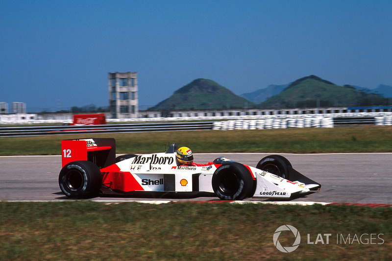 Сенна за рулем McLaren в Рио – именно с этой гонки началась их работа с Леберером
