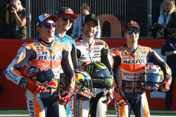 Марк Маркес, Repsol Honda Team, Джек Міллер, Estrella Galicia 0,0 Marc VDS, Кел Кратчлоу, Team LCR H