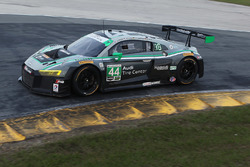 #44 Magnus Racing Audi R8 LMS: John Potter, Andy Lally, Marco Seefried, René Rast