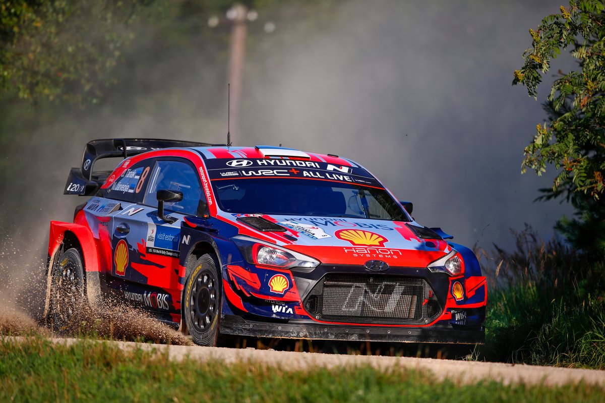 Ott Tänak, Martin Järveoja, Hyundai Motorsport Hyundai i20 Coupe WRC