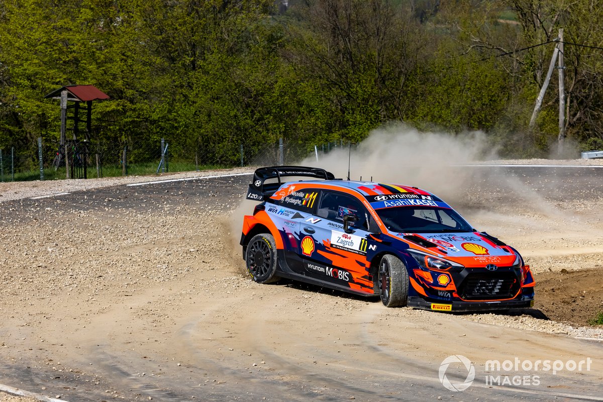 Thierry Neuville, Martijn Wydaeghe, Hyundai Motorsport Hyundai i20 Coupe WRC.