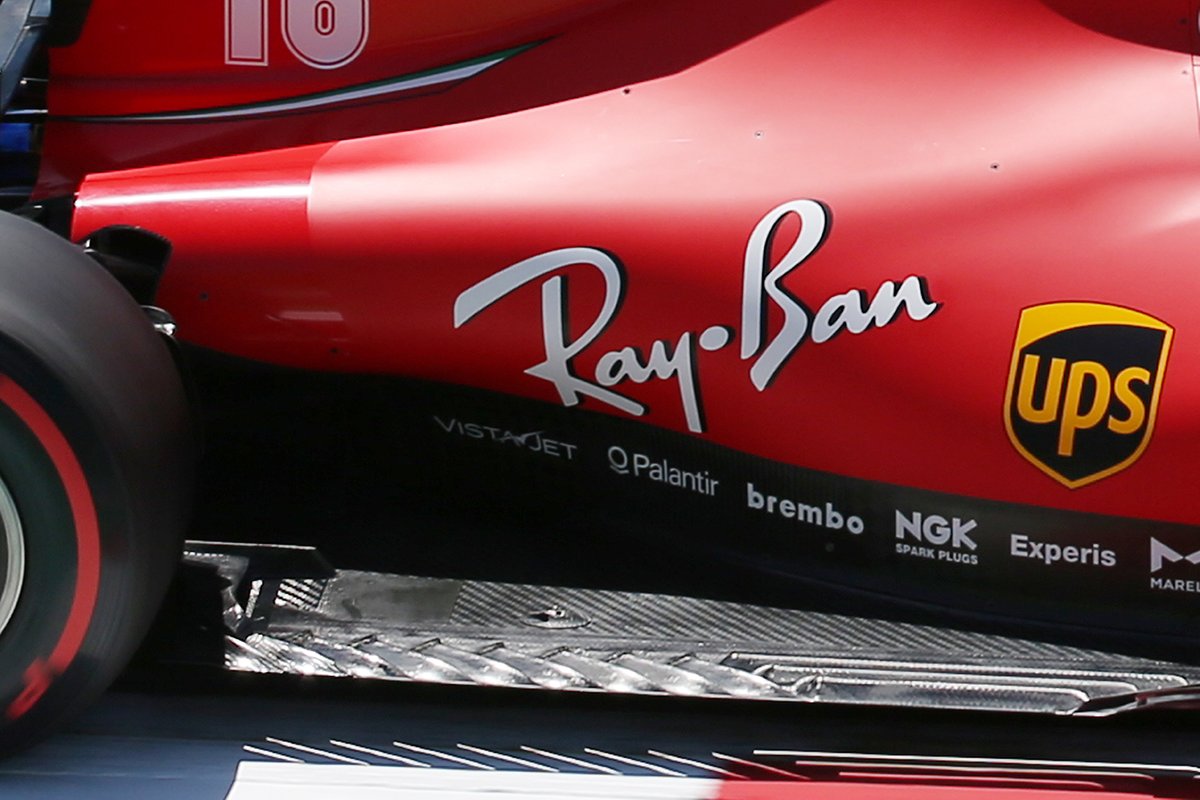 Ferrari SF1000 floor detail