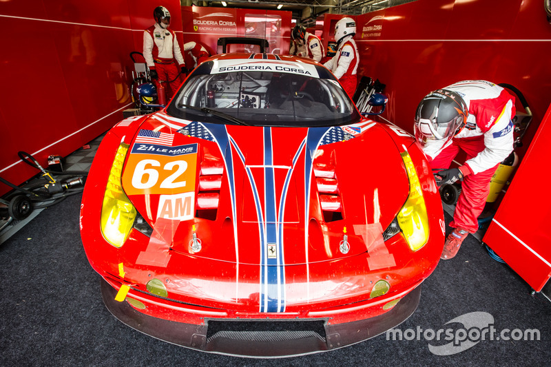 56: #62 Scuderia Corsa Ferrari 458 Italia: Bill Sweedler, Jeff Segal, Townsend Bell