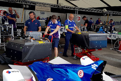 Pits van Amlin Andretti Formula E Team