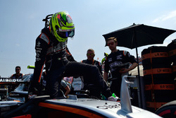 Серхіо Перес, Sahara Force India F1 VJM09 на стартовій решітці