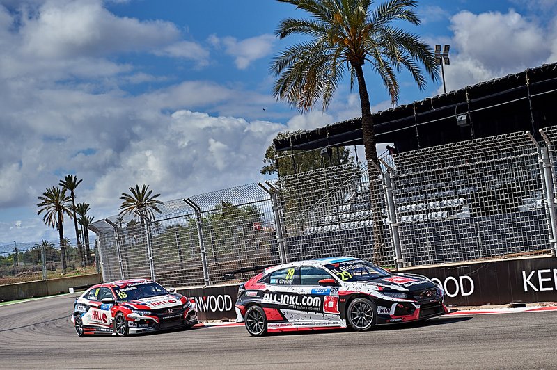 Néstor Girolami, ALL-INKL.COM Münnich Motorsport Honda Civic Type R TCR, Tiago Monteiro, KCMG Honda Civic Type R TCR