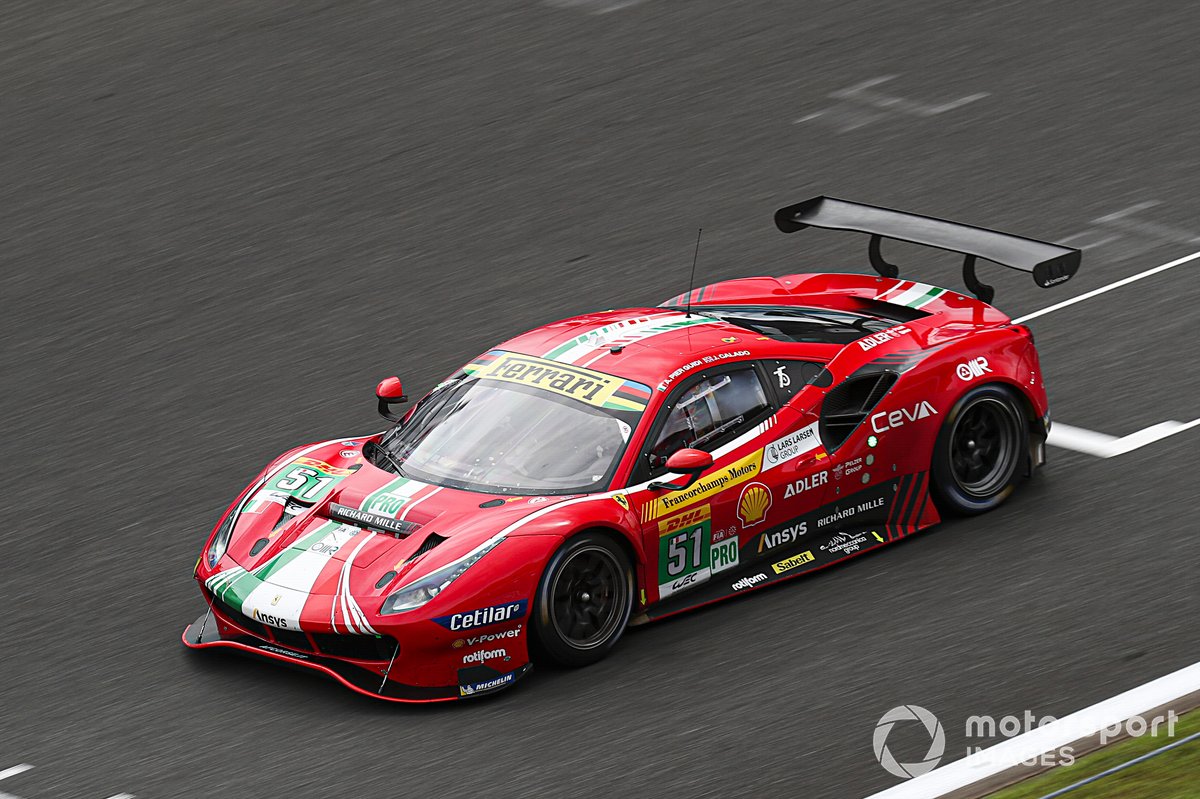 #51 AF Corse Ferrari 488 GTE EVO GTE-PRO: Alessandro Pier Guidi, James Calado