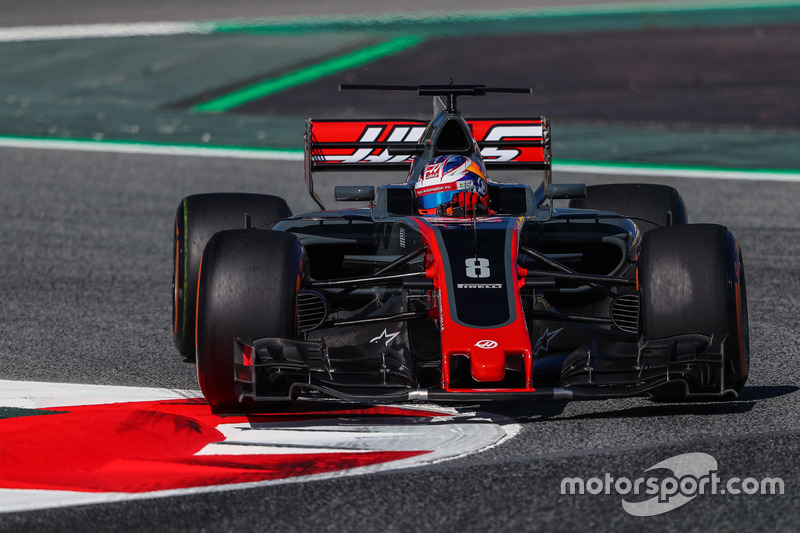 11. Romain Grosjean, Haas VF-17