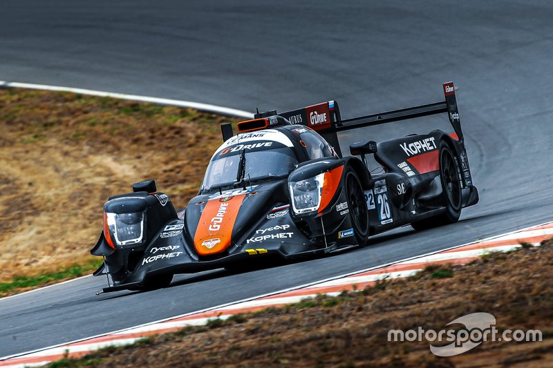 Роман Русинов, Джеймс Френч и Леонард Хогенбом, G-Drive Racing by Algarve, Aurus 01 (№26)