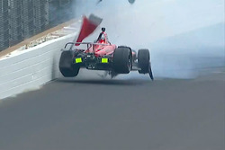 L'incidente di James Davison, A.J. Foyt Enterprises con Byrd / Hollinger / Belardi Chevrolet