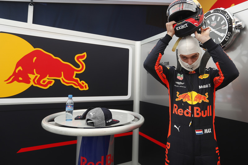 Макс Ферстаппен, Red Bull Racing, готується до заїздів