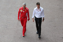 Maurizio Arrivabene, Takım Patronu, Ferrari ve Toto Wolff, Direktör, Mercedes AMG