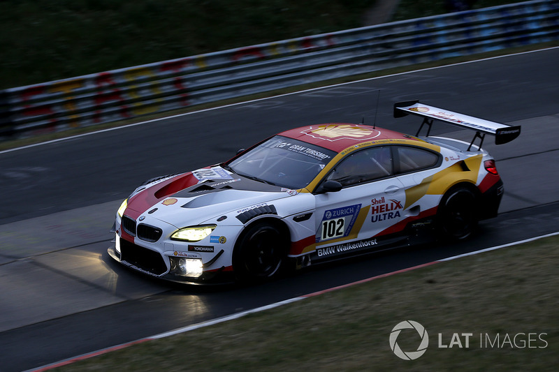 18. #102 Team BMW Shell Helix Walkenhorst Motorsport BMW M6 GT3: Augusto Farfus, Markus Palttala, Christian Krognes, Fabian Schiller