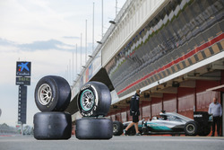 Banden van Pirelli voor 2017 en 2016