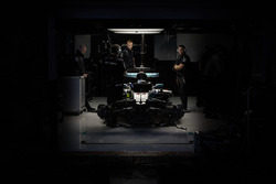 The car of Lewis Hamilton, Mercedes AMG F1 W08