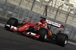 Kimi Raikkonen, Ferrari con las nuevas Pirelli 2017