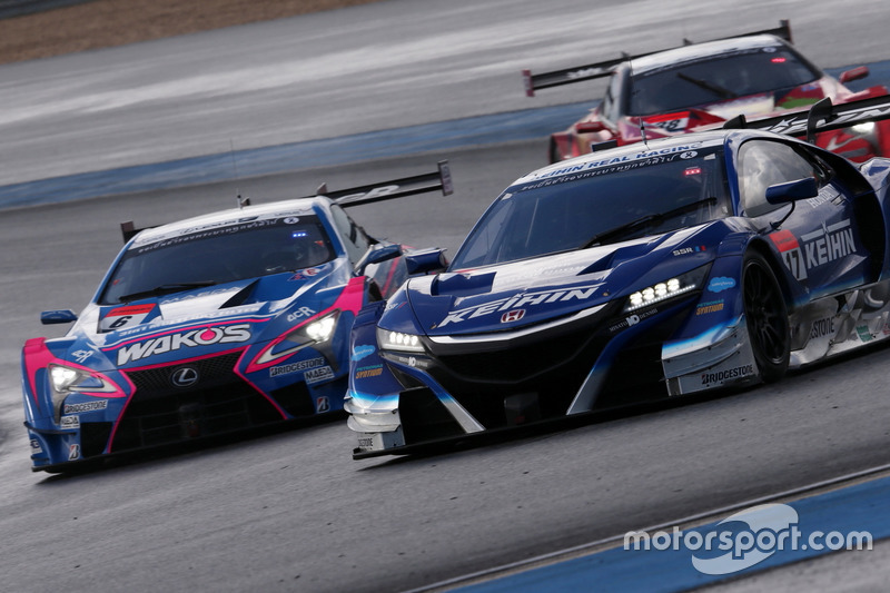 #17 KEIHIN NSX-GT & #6 WAKO'S 4CR LC500