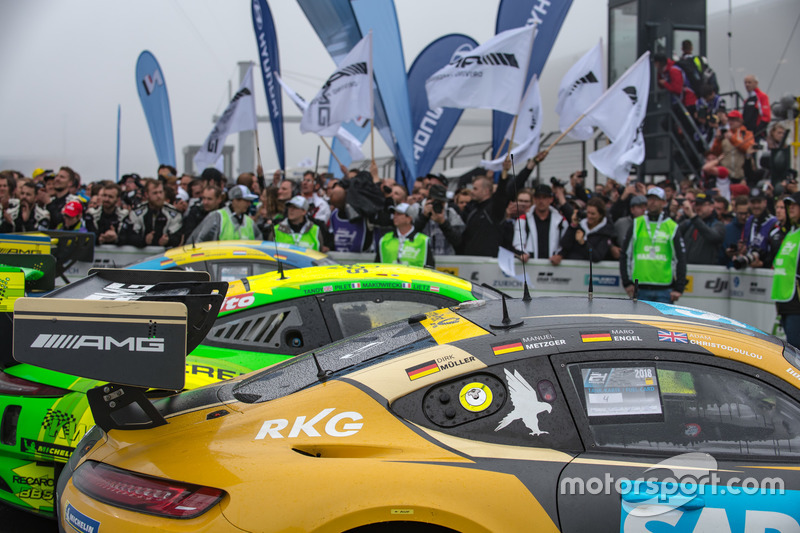 #4 Mercedes-AMG Team Black Falcon Mercedes-AMG GT3: Maro Engel, Adam Christodoulou, Manuel Metzger, Dirk Müller