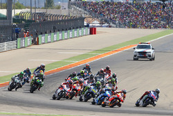 De start van de race
