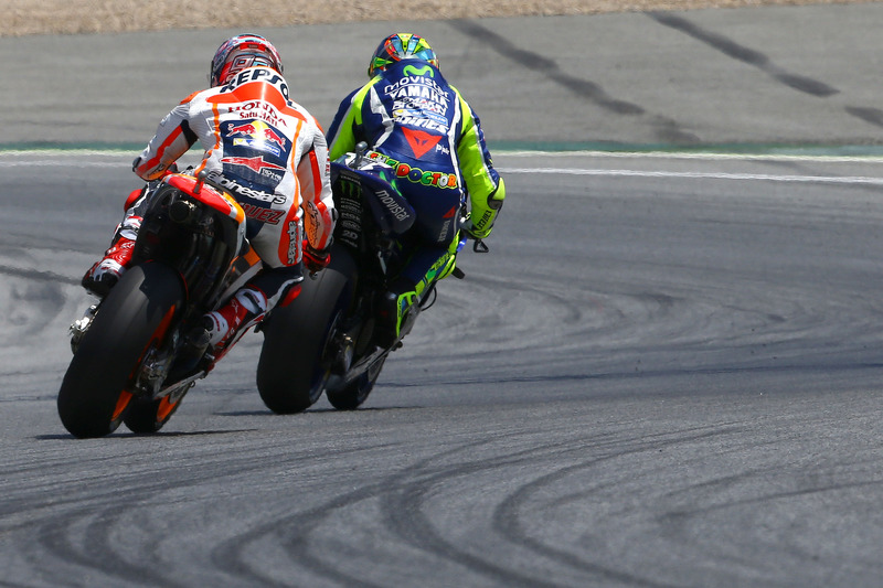 Valentino Rossi, Yamaha Factory Racing, Marc Marquez, Repsol Honda Team