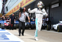 Pole for Lewis Hamilton, Mercedes AMG F1 W07