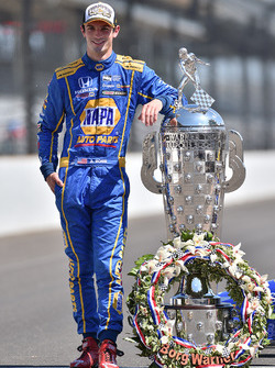 Race winner Alexander Rossi, Herta - Andretti Autosport Honda