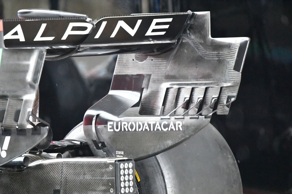 Detalle trasero del Alpine A521