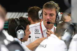 James Allison, Mercedes AMG F1 Teknik Direktörü ve Toto Wolff, Mercedes AMG F1 Direktörü
