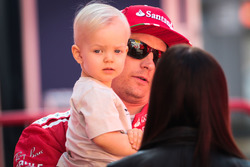 Kimi Raikkonen, Ferrari ve oğlu Robin