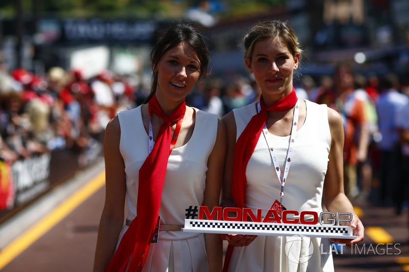 Monaco Grand Prix chicas edecanes