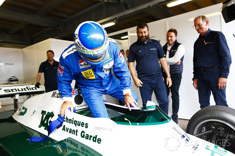 Persiapan eks kampiun F1, Keke Rosberg dan Nico Rosberg