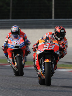 Марк Маркес, Repsol Honda Team, Андреа Довіціозо, Ducati Team