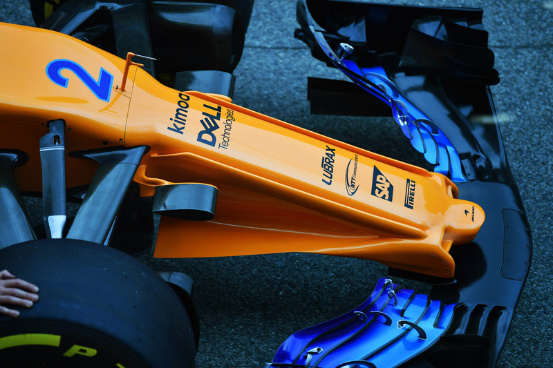 McLaren MCL33 burun