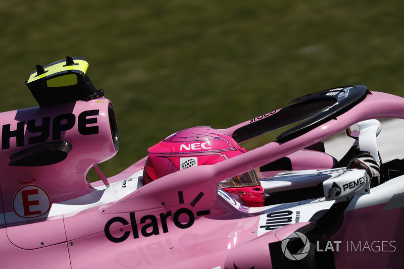 8 місце — Естебан Окон, Force India. Умовний бал — 11,24
