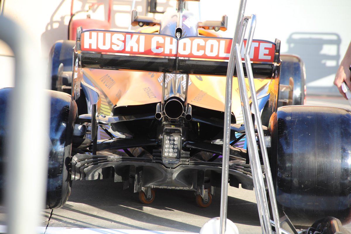 McLaren MCL35 rear detail
