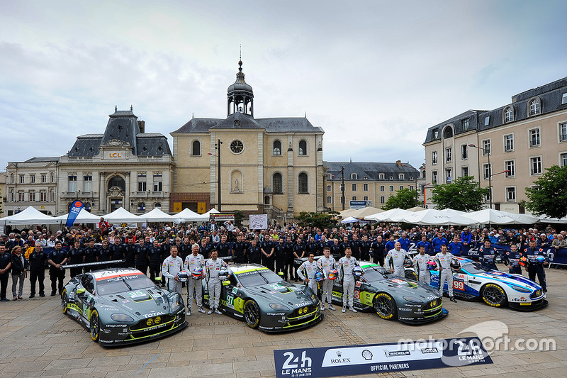#95, #97, #98 und #99: Aston Martin Racing