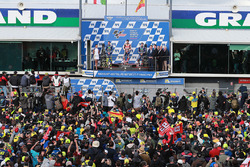 Podium: 1. Marc Marquez, Repsol Honda Team; 2. Valentino Rossi, Yamaha Factory Racing; 3. Maverick V