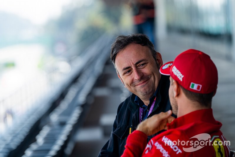 Roberto Chinchero intervista Sebastian Vettel, Ferrari SF90