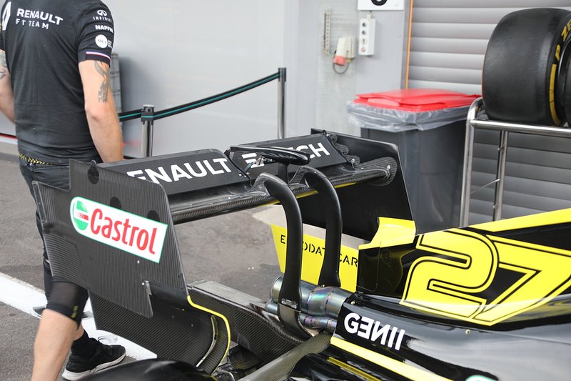 Заднее антикрыло Renault R.S.19