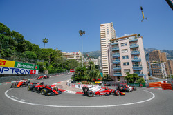 Jack Aitken, ART Grand Prix. And Sean Gelael, PREMA Racing