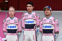 Nikita Mazepin, Sahara Force India F1, Esteban Ocon, Sahara Force India F1 ve Sergio Perez, Sahara F