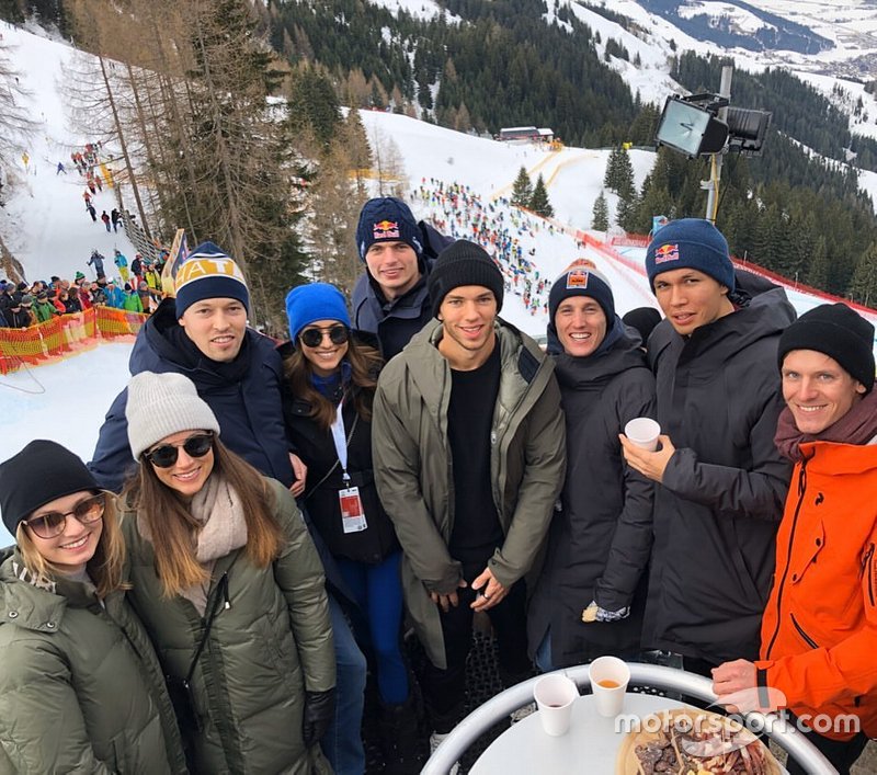 Max Verstappen, Pierre Gasly, Alex Albon, Daniil Kvyat