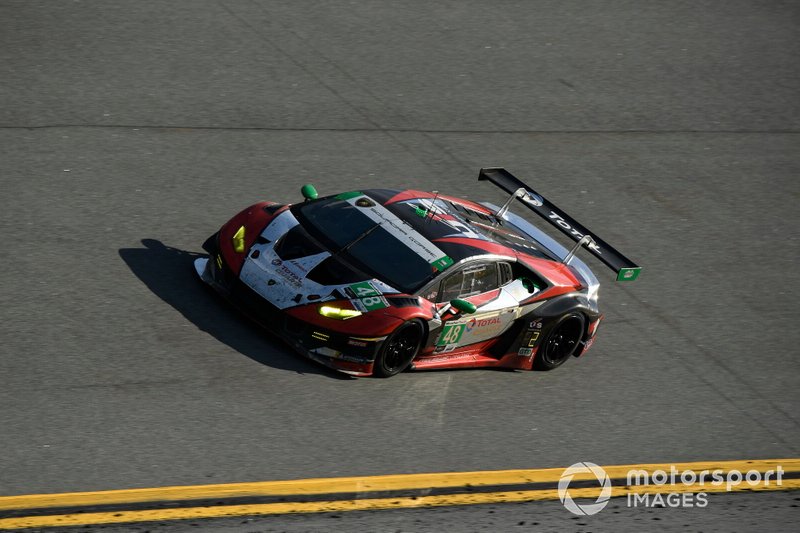 Egy ehhez hasonló Lamborghini Huracan GT3-mal tesztelt