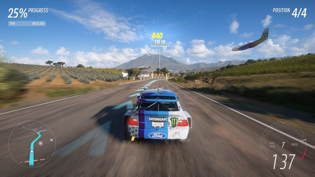 Hasil tangkapan layar gim Forza Horizon 5