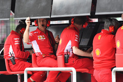 Ferrari pit wall gantry