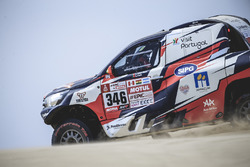 #346# Andre Villas-Boas (PRT) of Overdive Toyota races during stage 1 of Rally Dakar 2018 from Lima