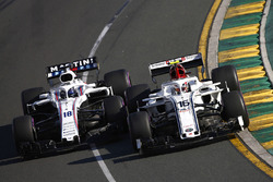 Шарль Леклер, Sauber C37 Ferrari, Ленс Стролл, Williams FW41 Mercedes