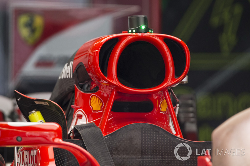 Ferrari SF70H airbox