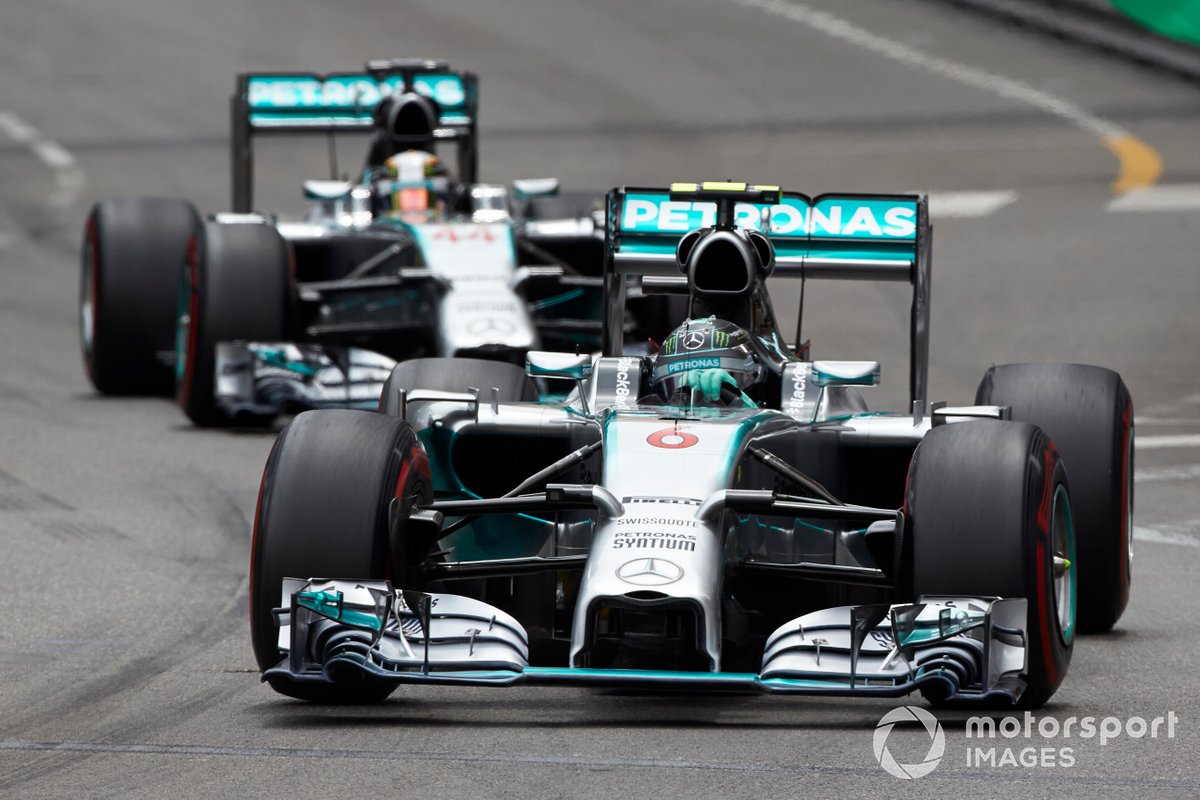 Nico Rosberg y Lewis Hamilton, Mercedes F1 W05