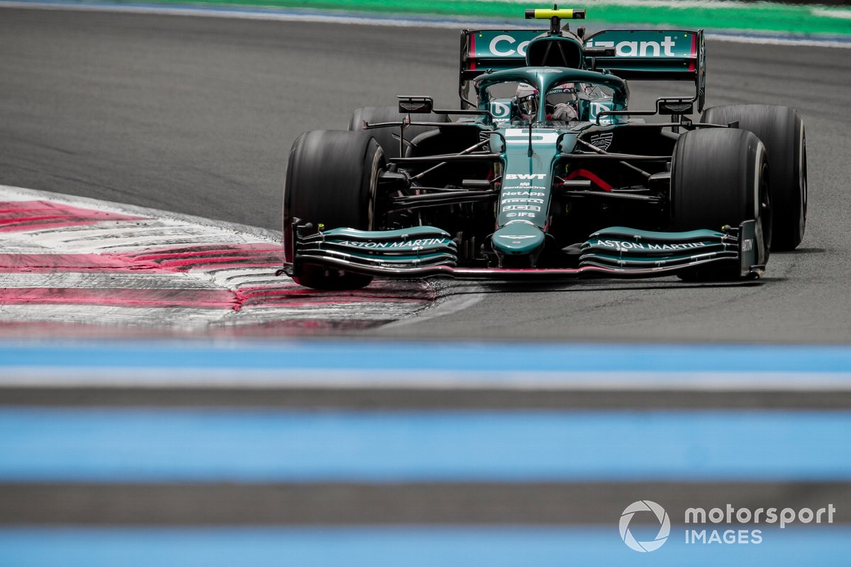 P12 Sebastian Vettel, Aston Martin AMR21